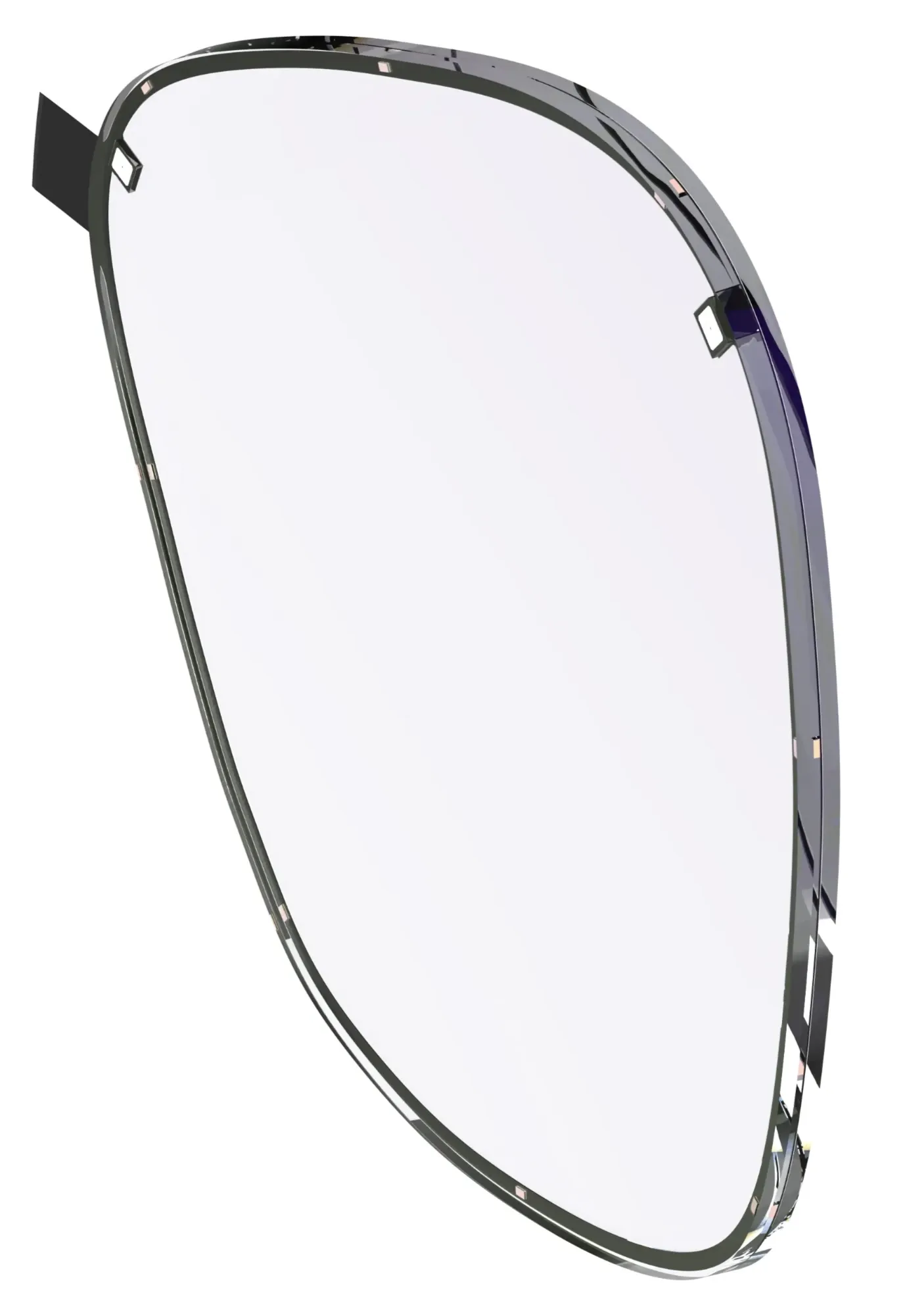 AddOptics prescription corrected eyetracking integration showing advanced lens assembly